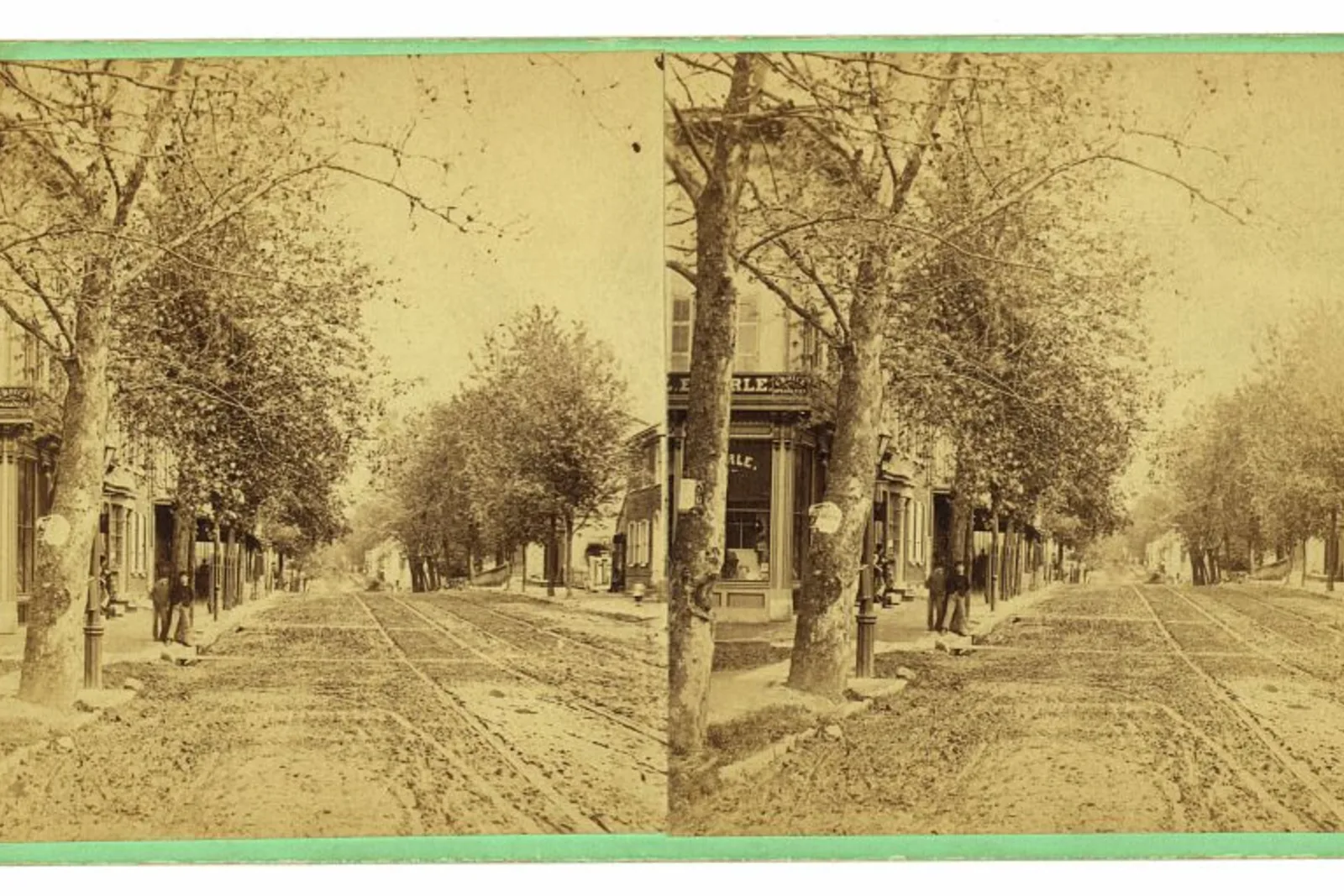 Main Street in historic Germantown, Pennsylvania