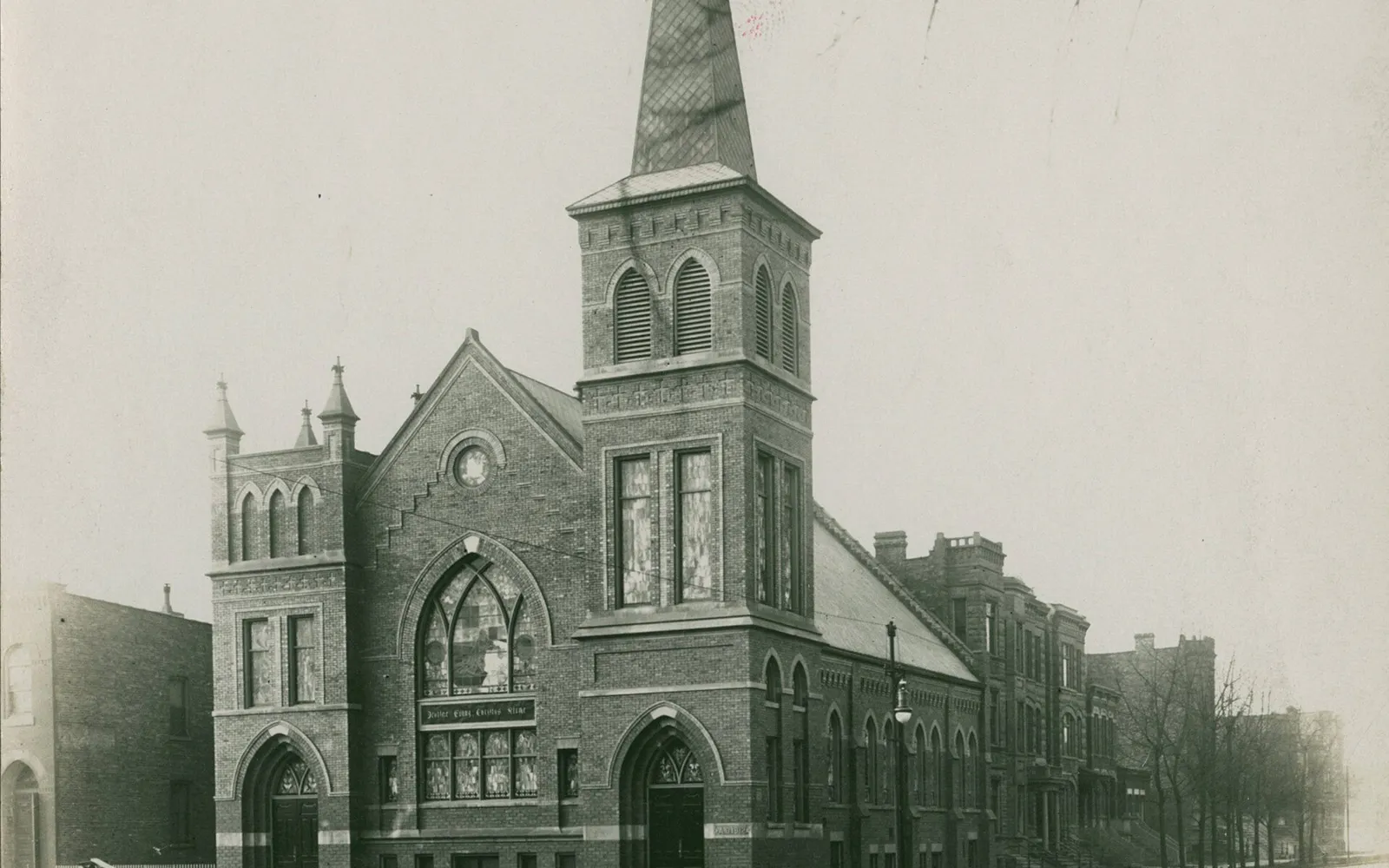 Christ Evangelical German Church in Chicago in 1913